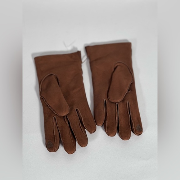 New JCrew Italian suede tech-touch gloves - Picture 2 of 4